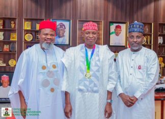 Kungiyar Ƴanjarida Ta ƙasa Ta karrama Gwamnan Jihar Kano