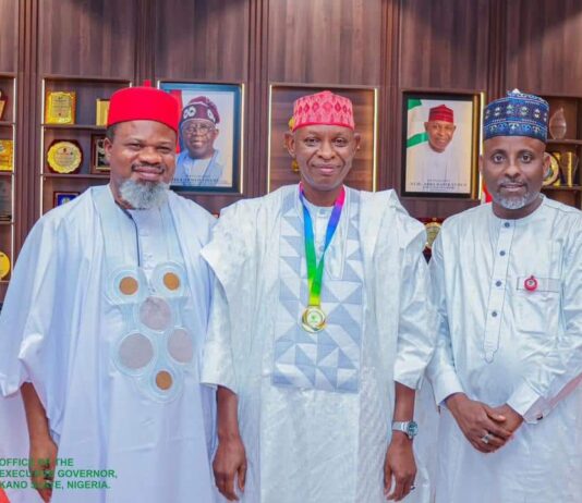 Kungiyar Ƴanjarida Ta ƙasa Ta karrama Gwamnan Jihar Kano